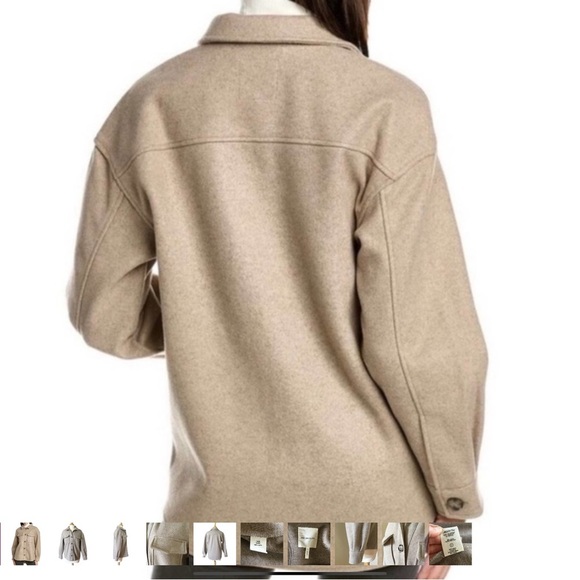 Avec Les Filles Jacket Shacket Anthropologie Button Front Oversized - Picture 2 of 4